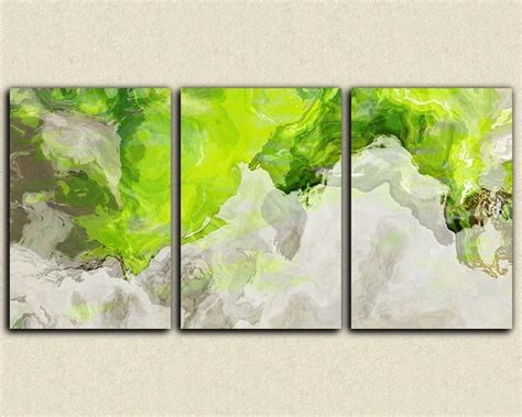 15 Best Lime Green Abstract Wall Art