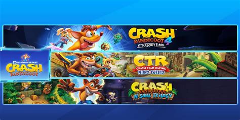 Crash Bandicoot Bundles Collect the Latest Games in the Series