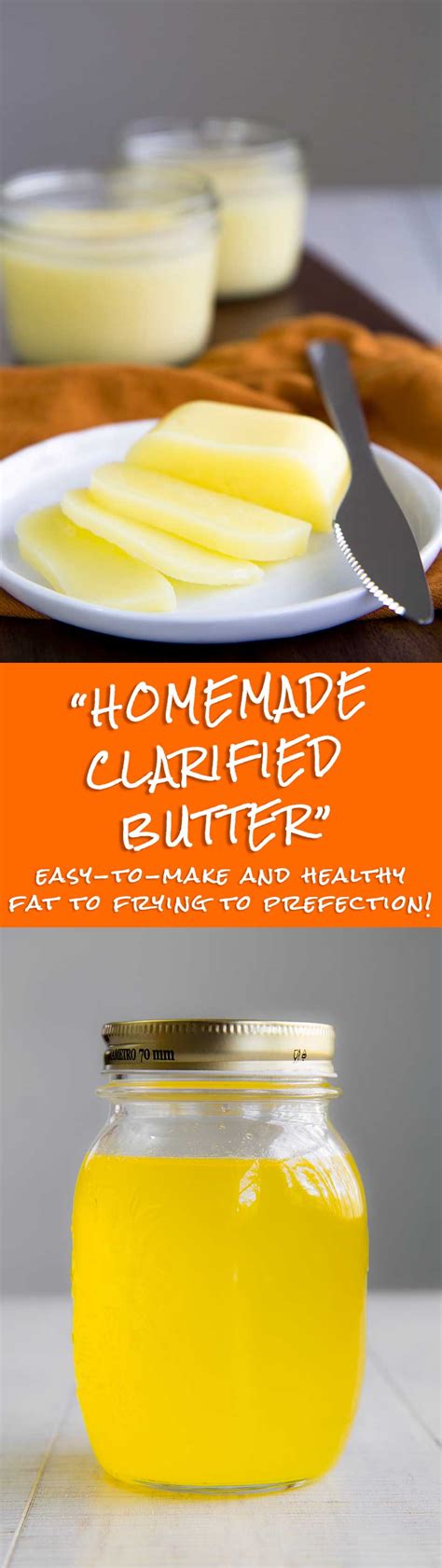 CLARIFIED BUTTER RECIPE: the easiest way to prepare it homemade!