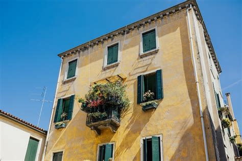 Premium Photo | Venetian architecture. an ancient building in the ...