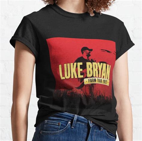 Luke Bryan Women's T-Shirts & Tops | Redbubble