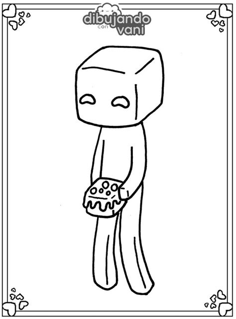 Enderman Minecraft Para Colorear - IMAGESEE