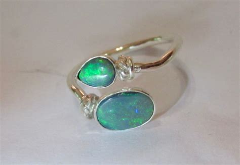 Opal rings Guaranteed 100% all natural Australian opals in the ring.