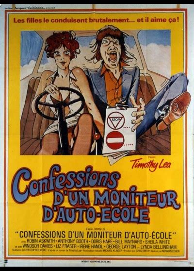 poster CONFESSIONS OF A DRIVING INSTRUCTOR Norman Cohen - CINESUD movie posters