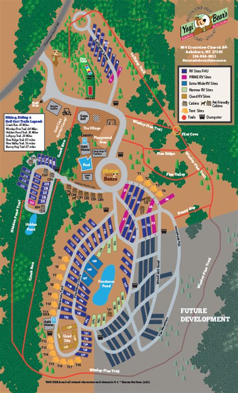 Sitemap - Yogi Bear’s Jellystone Park™ Campground Asheboro, NC