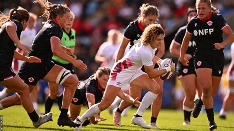 England v Canada: Lack of TV coverage ‘damaging’ for women's rugby, says Ellie Kildunne - BBC Sport