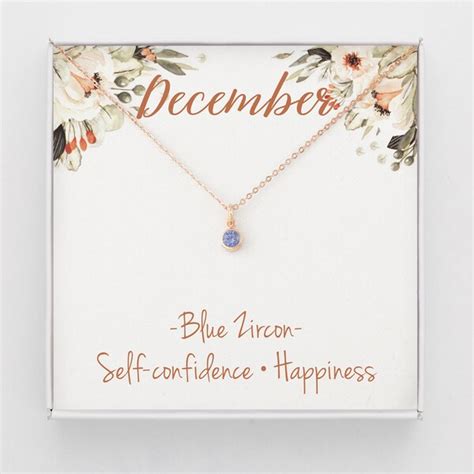 December Birthstone - Etsy