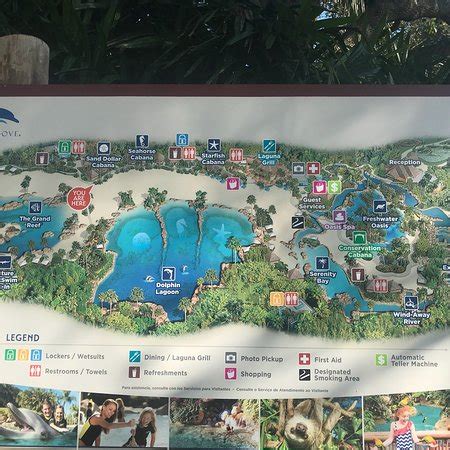 Discovery Cove Map