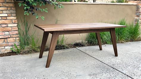 Mid-Century Modern Dining Table - The Wood Whisperer