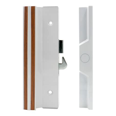 Sliding Patio Door Handle Set C-1116 with Clamp Type Latch White – BAOMAIN