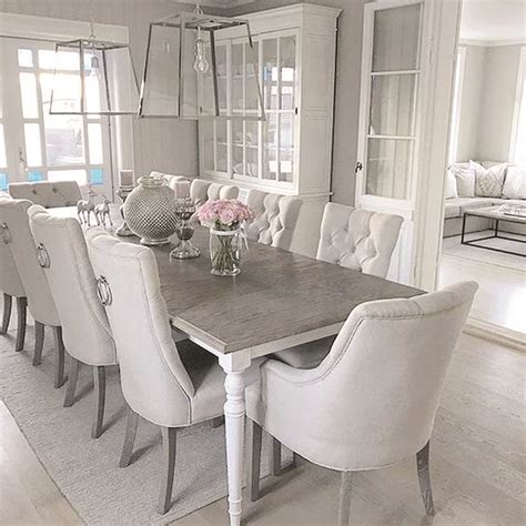 Just How 10 Top Professionals Do a Formal Dining Room - Dova Home | White dining room table ...
