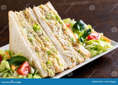 Egg Mayonnaise Sandwich Royalty-Free Stock Photo | CartoonDealer.com ...