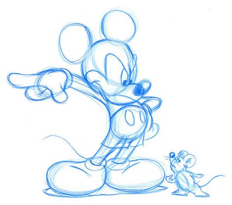 Walt Disney drawings on Behance