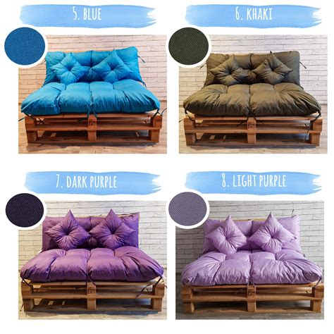 Pallet Cushions Set Waterproof Cushions for Pallet Furniture - Etsy