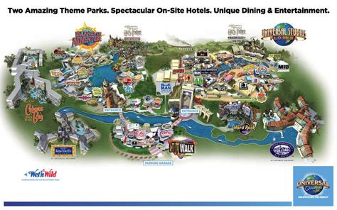 Universal Studios Orlando Map 2024 - Aidan Priscella