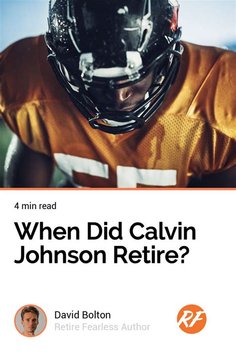 When Did Calvin Johnson Retire? | Calvin johnson, Retirement, Calvin