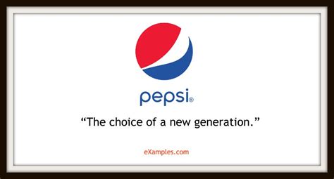 Pepsi Slogan