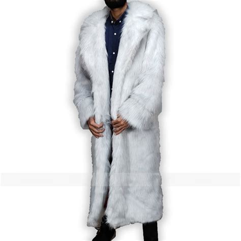 Ryan Gosling Barbie Ken White Faux Fur Coat - TheJacketNation