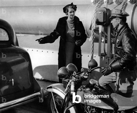 Image of Traffic on the Golden Gate Bridge, 1937 (b/w photo)