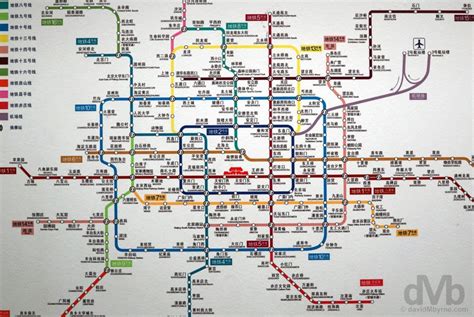 Beijing Metro map - Worldwide Destination Photography & Insights