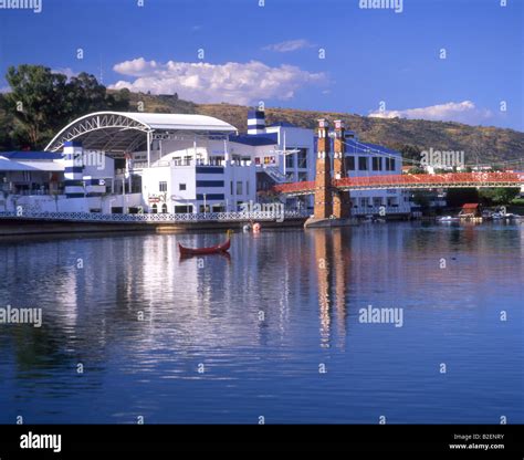 Scenic view over the water at Bruma Lake Stock Photo - Alamy