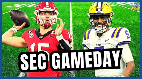 SEC Football GAMEDAY: Huge Week 10 Matchups Will Shape SEC Divisions