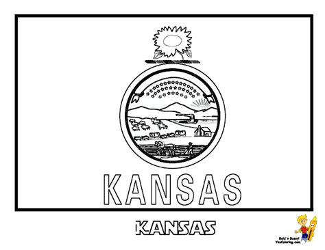 Kansas State Coloring Pages Coloring Coloring Pages