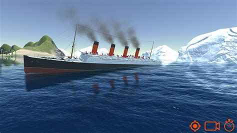 RMS Aquitania Sinking Stern First - Ship Handling Simulator - Ship Mooring 3D - YouTube