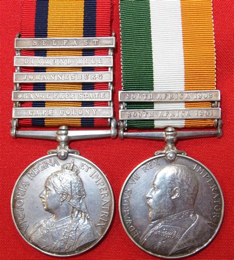 **SOLD** PRE WW1 BOER WAR SERVICE MEDAL GROUP MARSHALL CANADIAN ...