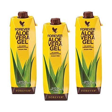 FLP Forever Living Aloe Vera Gel 1 Liter 3 Flaschen : Amazon.de: Kosmetik, Parfüms & Hautpflege