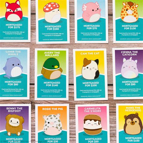 MONOPOLY®: Original Squishmallows™ Collector's Edition – The Op Games