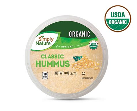 Organic Hummus - Simply Nature | ALDI US