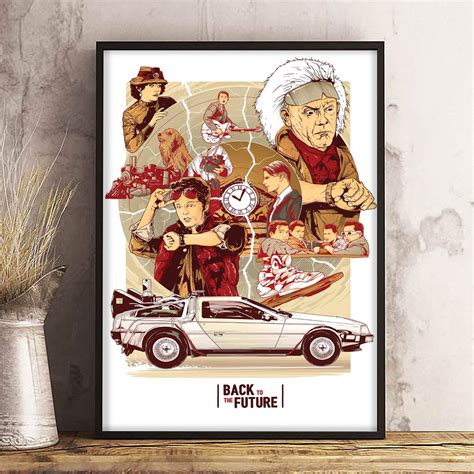 movie poster, film poster, back to the future poster, wall a - Inspire ...