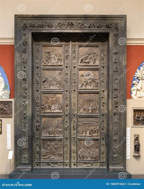 Lorenzo Ghiberti. Gates Of Paradise Editorial Image | CartoonDealer.com ...