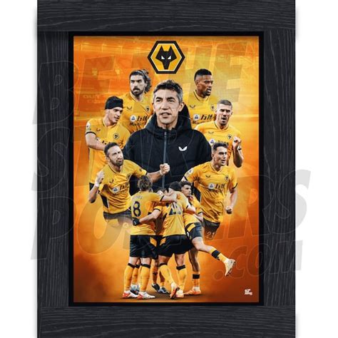 Wolverhampton Wanderers FC Player Montage 21/22 Poster