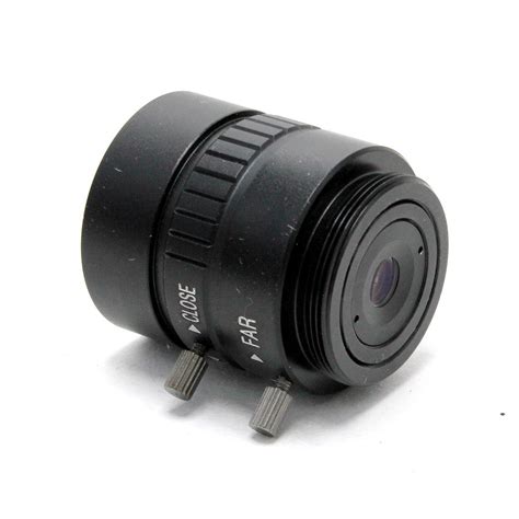 Security IP Industrial Camera Lens , 3MP HD 12mm 1/2 CS Mount Lens IR Iris 28.5 Degree