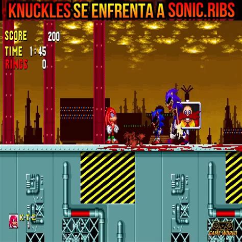 Sonic. RIBS Regreso por KNUCKLES - Demo 0.2.0 - Sonic.exe !!! | Sonic ...