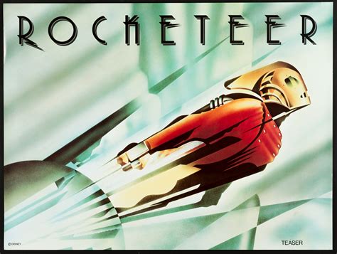 THE ROCKETEER (1991) Original Teaser UK Quad Film Poster | Picture ...