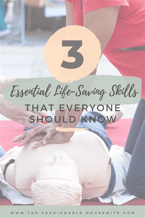 3 Essential Life-Saving Skills That Everyone Should Know • The ...