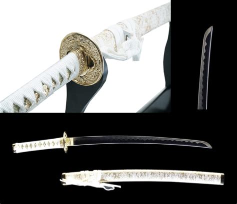 Samurai Sword WHITE KINUN Wakizashi for sale | Samurai Museum Shop