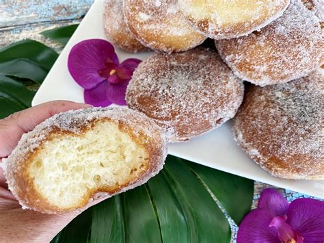 Malasadas (Plain or Haupia Filled) | Favorite Family Recipes Bakery Recipes, Donut Recipes ...