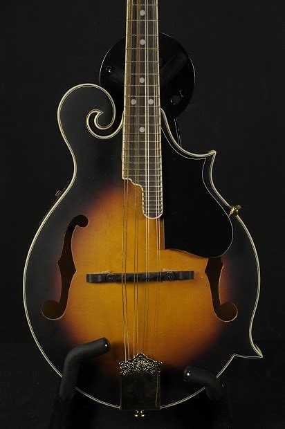 Dean Bluegrass F/E Acoustic Electric F-Style Mandolin w/Case | Reverb