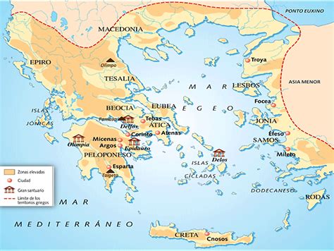 Ciencias Sociales 1º de ESO: GEOGRAFÍA DE GRECIA