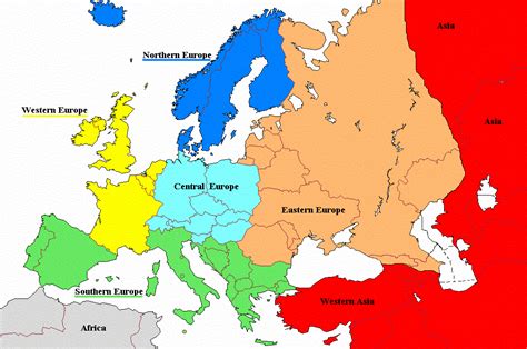 elgritosagrado11: 25 Best Europe Regions Map