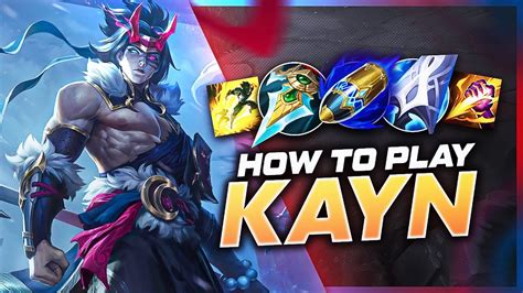 HOW TO PLAY ASSASSIN KAYN SEASON 13 | Build & Runes | Season 13 Kayn ...