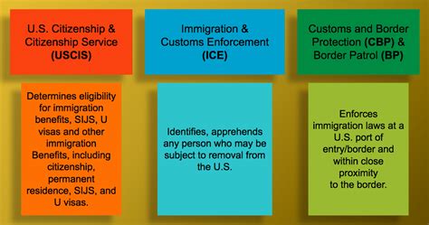 Federal Agencies and their Roles in Immigration | Immigrants and State Courts