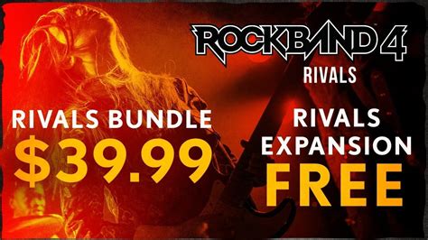 Rock Band 4 DLC expansion now permanently free on Xbox Store