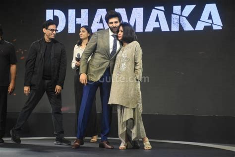 Kartik Aaryan At Dhamaka Trailer Launch