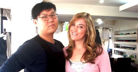Getting blonde highlights in Korea with the fabulous Michelle at The ...