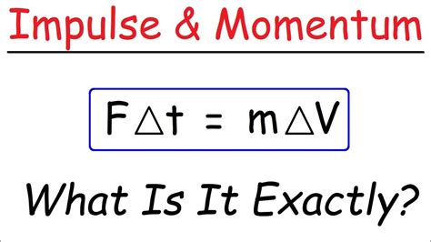 Impulse Meaning in Physics - Laneyrilralinar